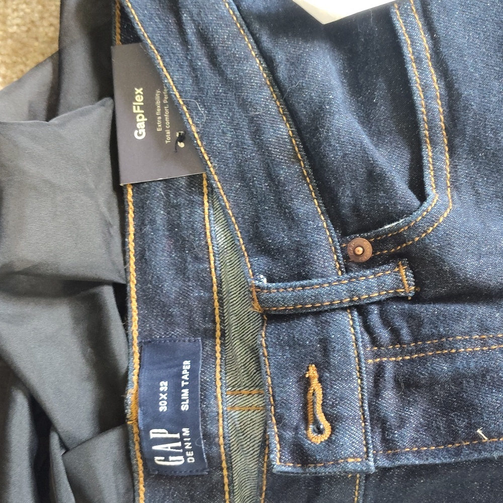 GAP High Rise Blue Jeans Classic Style - Picture 3 of 5